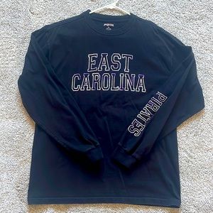 ECU … GO Pirates… Long sleeve black tee